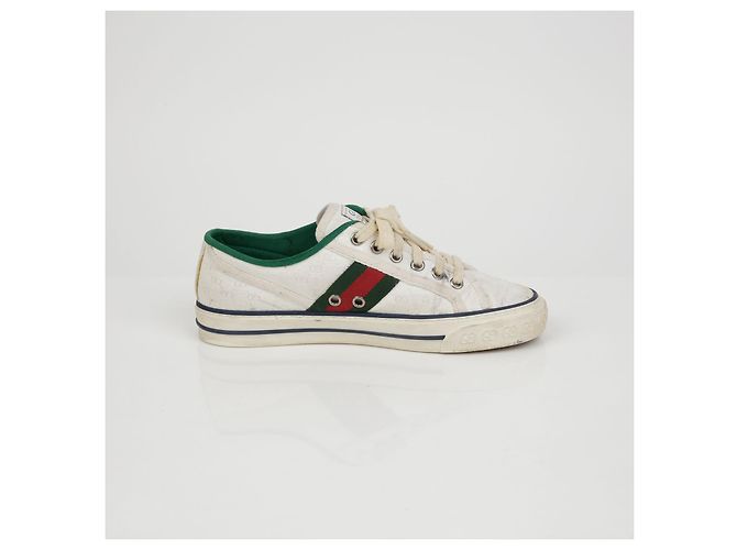 Gucci Tennis-Sneaker Größe Weiß - Ansicht 13
