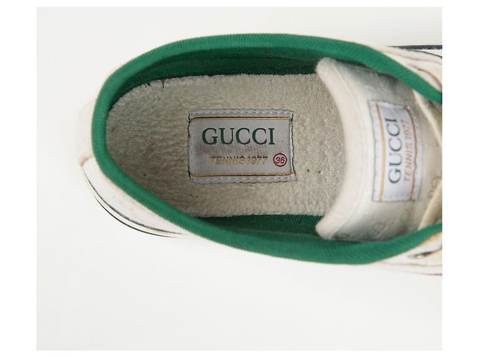 Gucci Tennis-Sneaker Größe Weiß - Ansicht 17