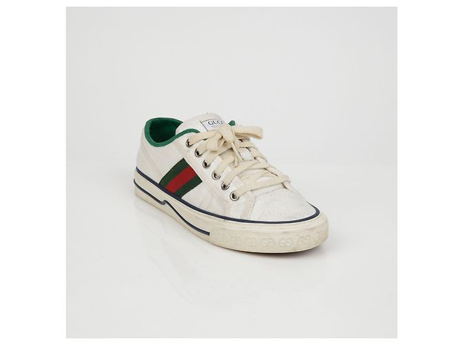 Gucci Tennis-Sneaker Größe Weiß - Ansicht 2