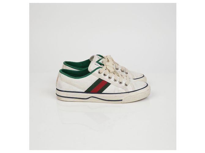 Gucci Tennis-Sneaker Größe Weiß - Ansicht 3