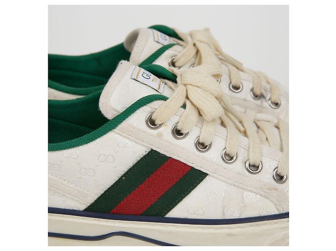 Gucci Tennis-Sneaker Größe Weiß - Ansicht 4