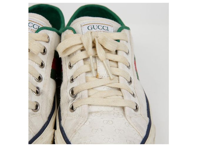 Gucci Tennis-Sneaker Größe Weiß - Ansicht 7