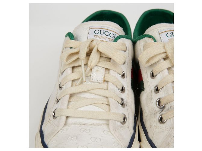 Gucci Tennis-Sneaker Größe Weiß - Ansicht 8