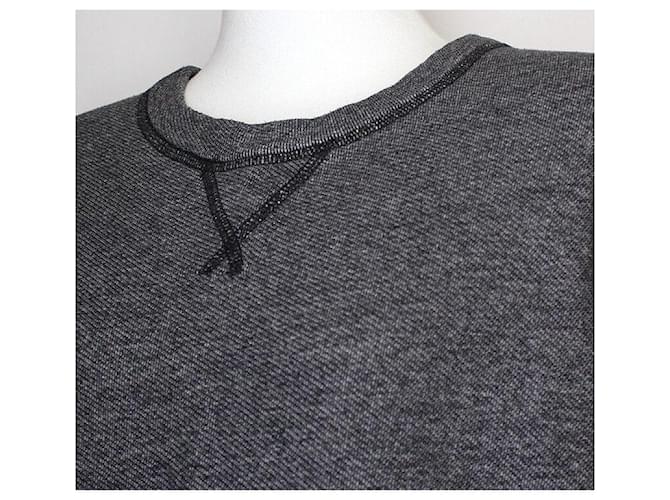 Vince Sudadera de algodón gris Castaño - vista 4