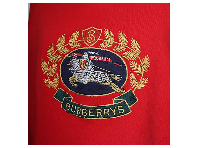Burberry Roter Hoodie - Ansicht 4
