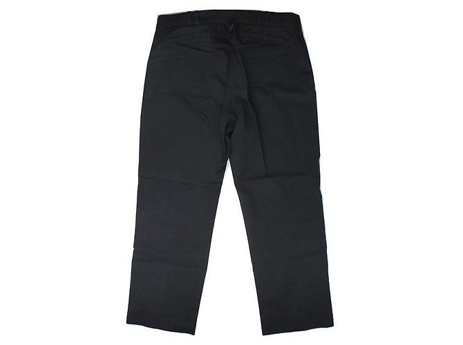Givenchy Pantaloni cropped neri in cotone per donne Nero - vista 2