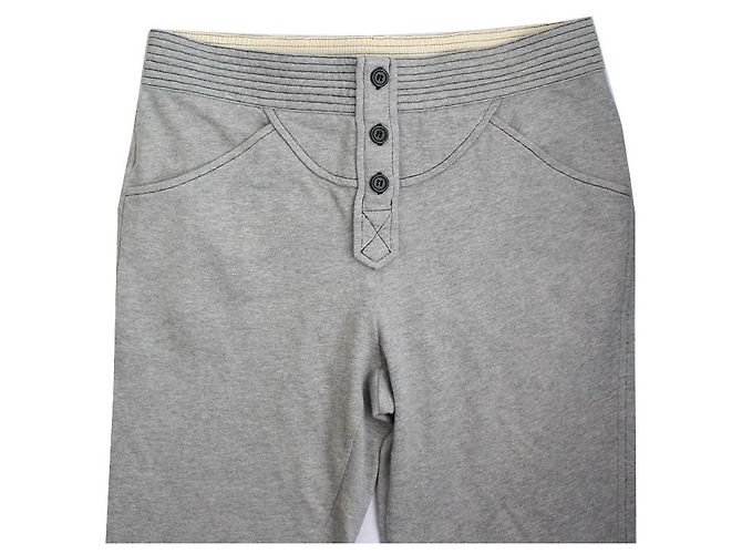 Pantalones Jogger Grises Isabel Marant Étoile Castaño - vista 4