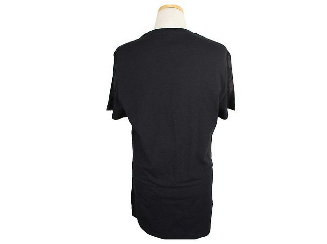 Dolce & Gabbana T-Shirt mit schwarzem Satinbesatz - Ansicht 4