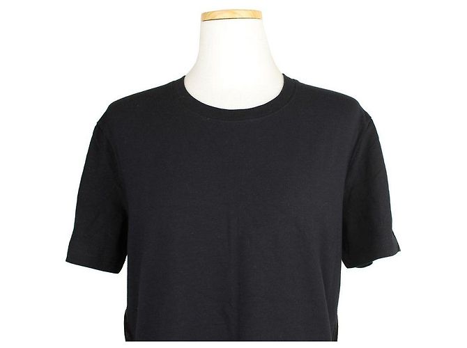 Dolce & Gabbana T-Shirt mit schwarzem Satinbesatz - Ansicht 6