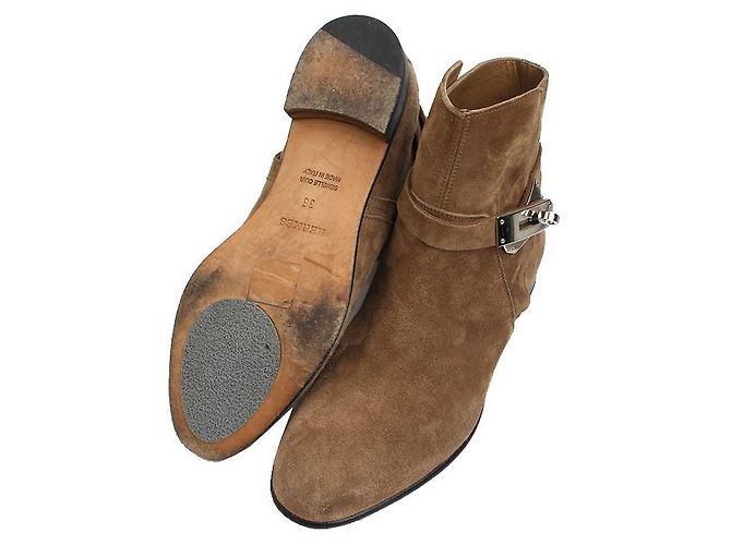 Hermès Botines de ante Kelly Castaño - vista 3