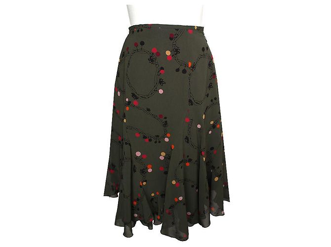 Falda estampada Sonia Olive Green de Sonia Rykiel Verde - vista 2