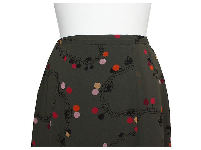Falda estampada Sonia Olive Green de Sonia Rykiel Verde - vista 4