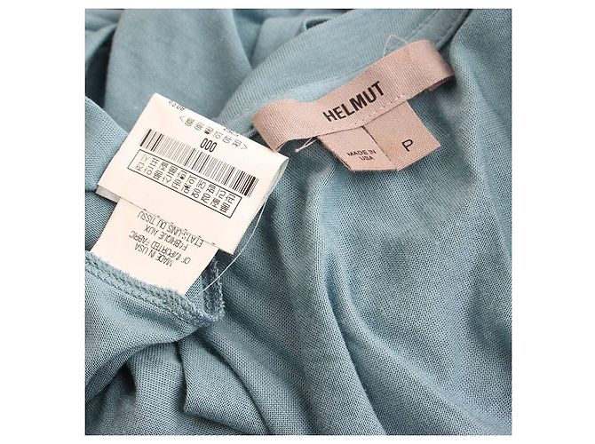 Mintblaues T-Shirt von Helmut Lang - Ansicht 3