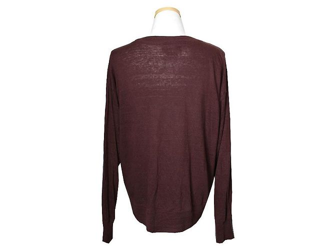 Braunes Leinen Langarmoberteil von Isabel Marant Étoile - Ansicht 2