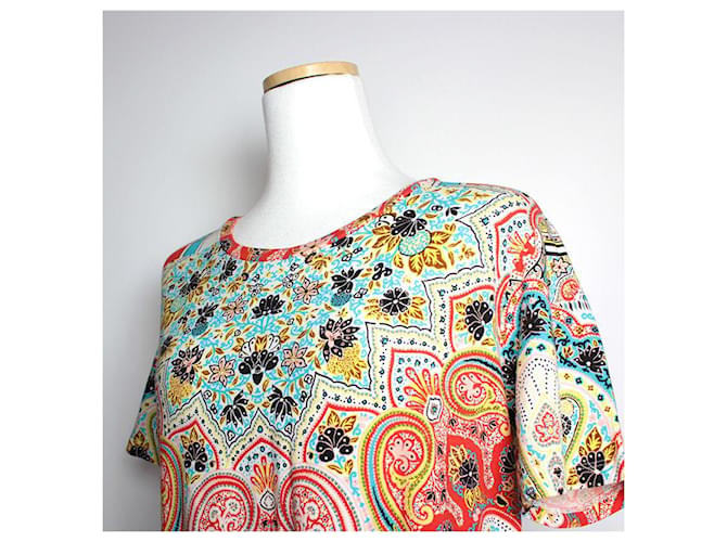 Etro Mehrfarbiges T-Shirt Mehrfarben - Ansicht 4