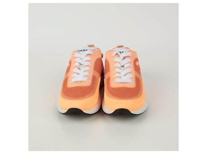 Chanel Trainer Sneaker Orange - Ansicht 2