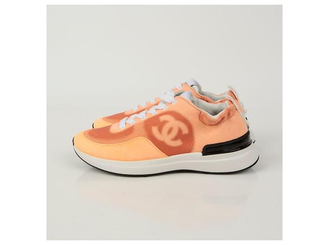 Chanel Trainer Sneaker Orange - Ansicht 3