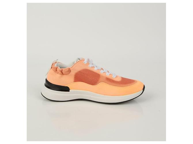 Chanel Trainer Sneaker Orange - Ansicht 7
