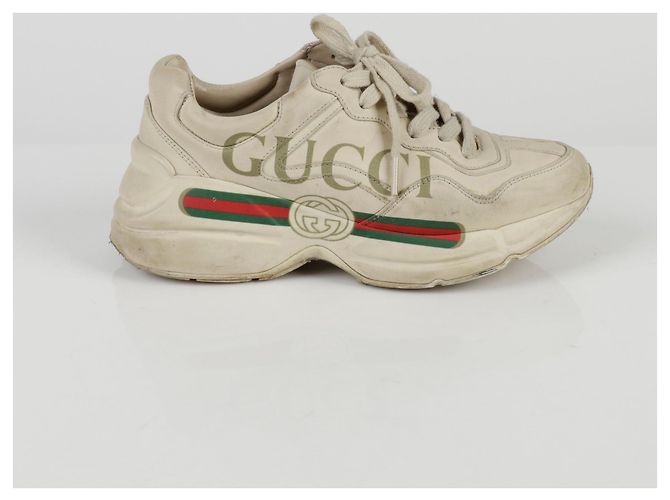Gucci Raiton Sneaker Größe Weiß - Ansicht 2