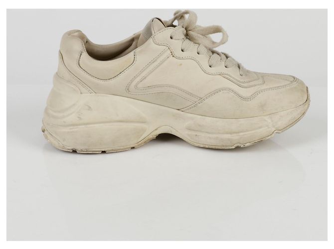 Gucci Raiton Sneaker Größe Weiß - Ansicht 5
