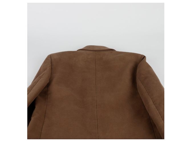 Gucci Web Label Mantel Größe Braun - Ansicht 11
