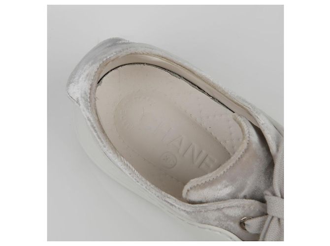 Chanel Baskets basses Blanc - vue 11