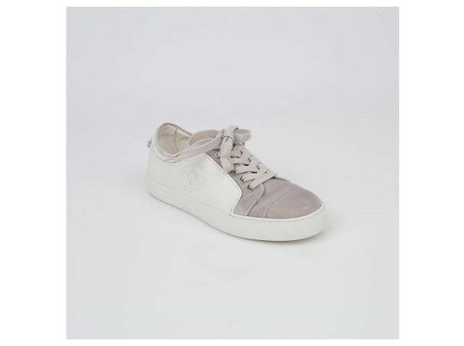 Chanel Baskets basses Blanc - vue 2