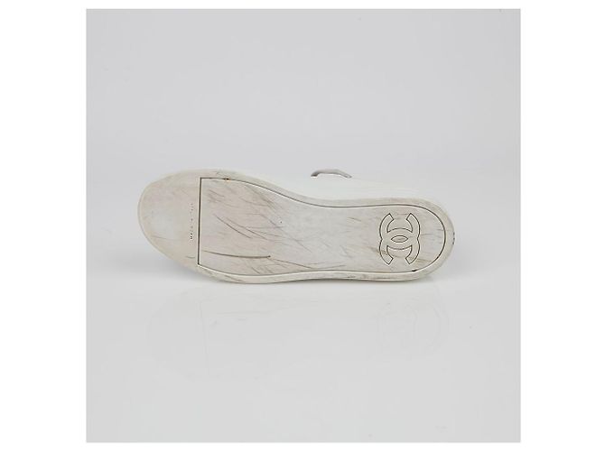 Chanel Baskets basses Blanc - vue 9
