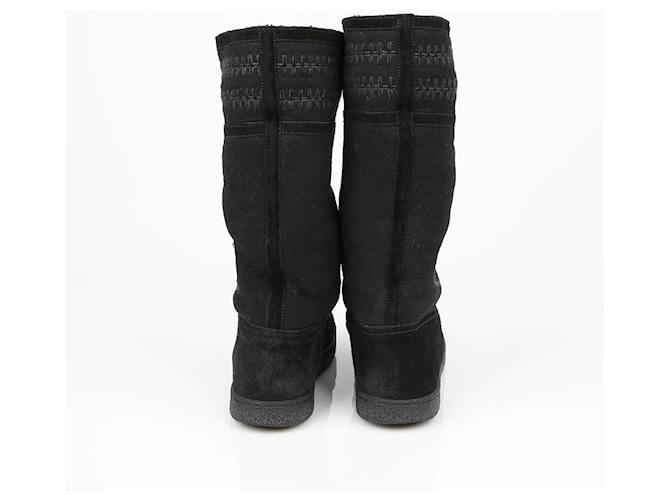 Chanel Botas de shearling Talla Negro - vista 5