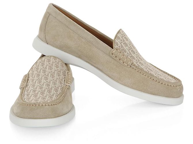 Dior Mocassins de Camurça Oblique Graniville - vista 5