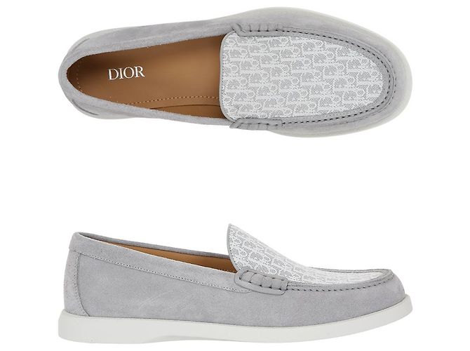 Dior Mocassini in suede Graniville Oblige - vista 2