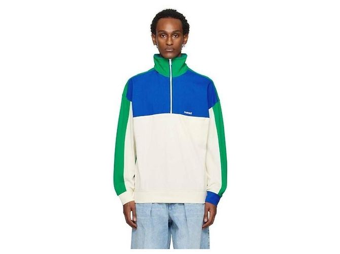 Isabel Marant Sweatshirt aus Baumwolle Grün - Ansicht 4