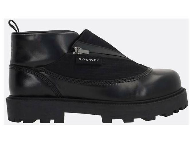 Givenchy Leather Ankle Boots Black - view 4