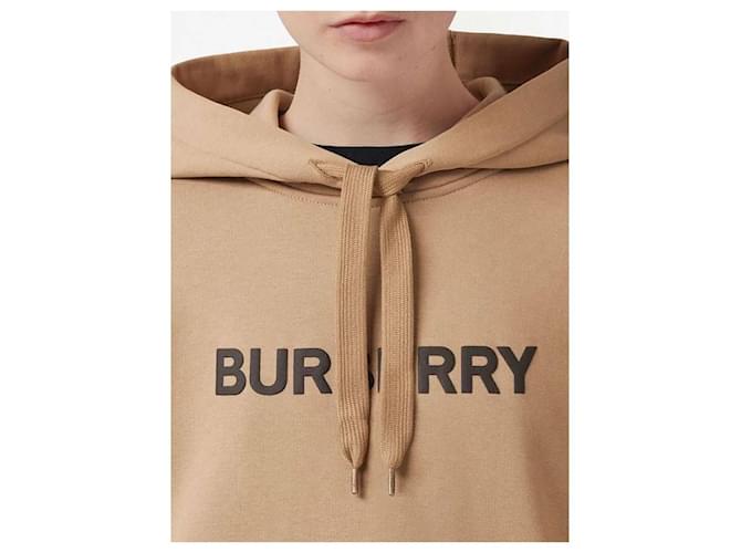 Burberry Sudadera con capucha de algodón con logo Castaño - vista 6