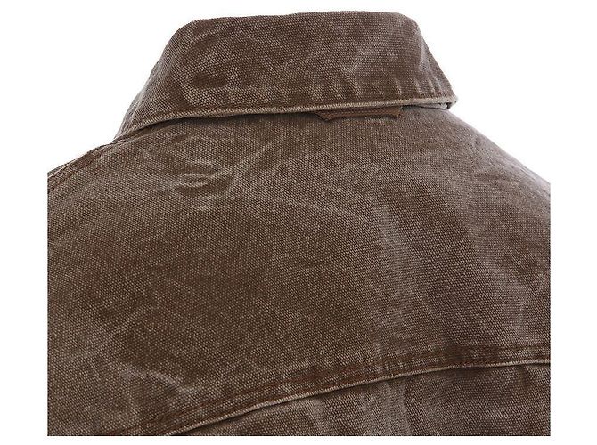 Chaqueta de denim con logo Acne Face - view 11