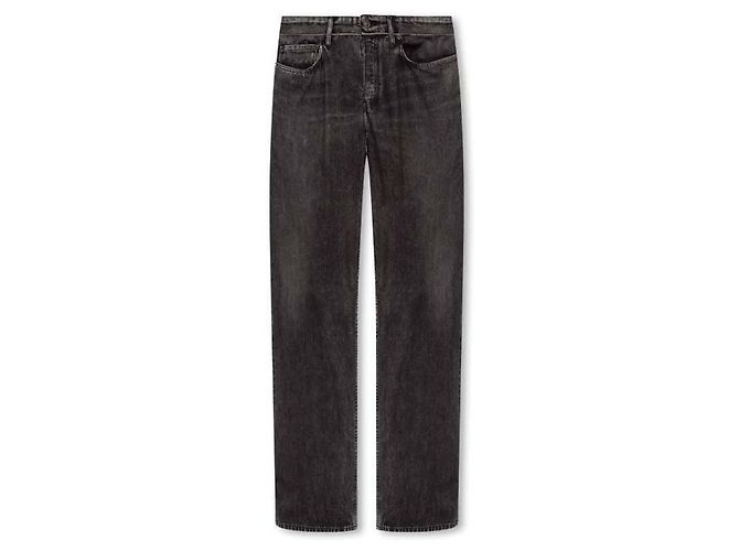 Balenciaga Schwarze gerade Jeans - Ansicht 4