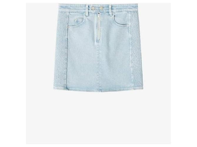 Isabel Marant Falda vaquera Azul - vista 4