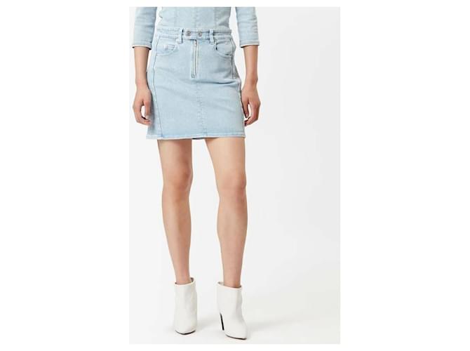 Isabel Marant Falda vaquera Azul - vista 7