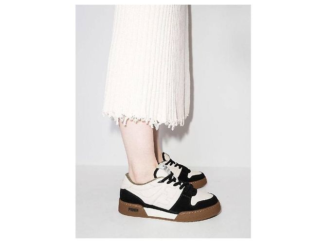 Fendi Zapatillas bajas de ante Match - vista 6
