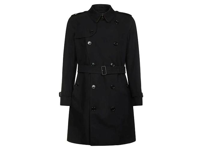 Burberry Mid-Length Heritage-Trenchcoat Schwarz - Ansicht 4