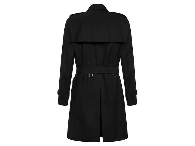 Burberry Mid-Length Heritage-Trenchcoat Schwarz - Ansicht 5