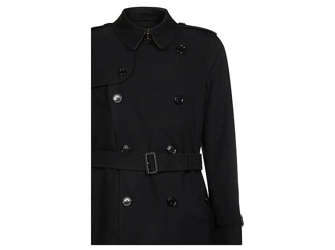 Burberry Mid-Length Heritage-Trenchcoat Schwarz - Ansicht 6