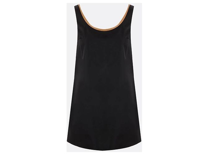 Prada Nylon Mini Dress Black - view 4