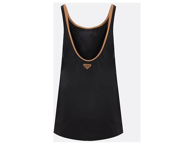 Prada Nylon Mini Dress Black - view 5