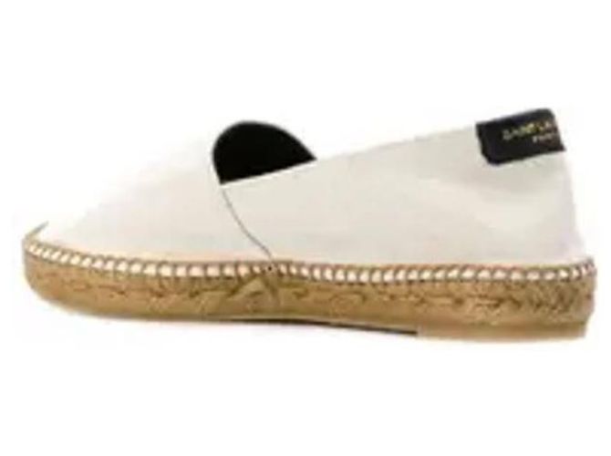 Saint Laurent Espadrilla con logo ricamato - vista 6