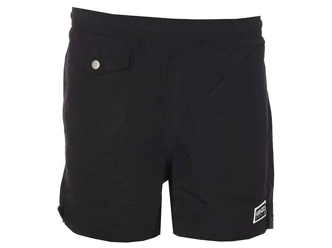 Kenzo Shorts de banho com patch de logo - vista 4