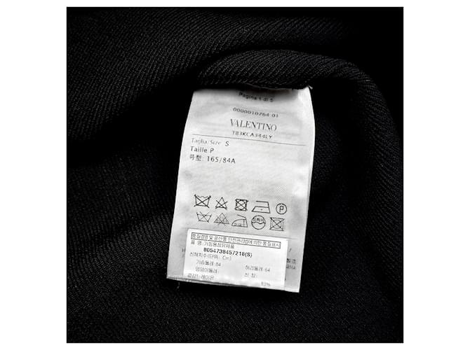 Valentino Logo-Strickware für Damen Schwarz - Ansicht 5