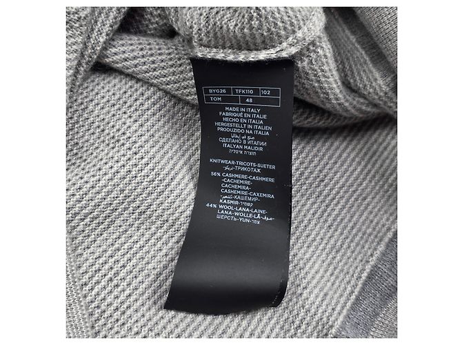 Tom Ford Woll-Kaschmir-Waffelstrick Braun - Ansicht 5