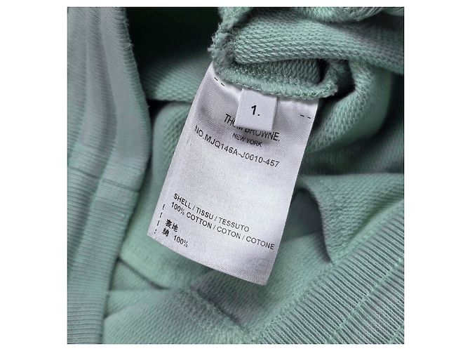Thom Browne Bar Training Set Upper and Lower Garments Green - view 9