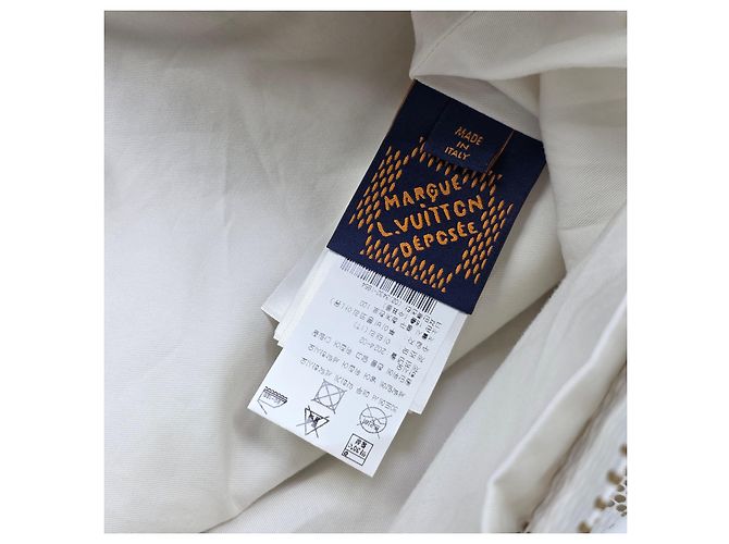 Louis Vuitton Giacca Overshirt Damier Marrone - vista 6